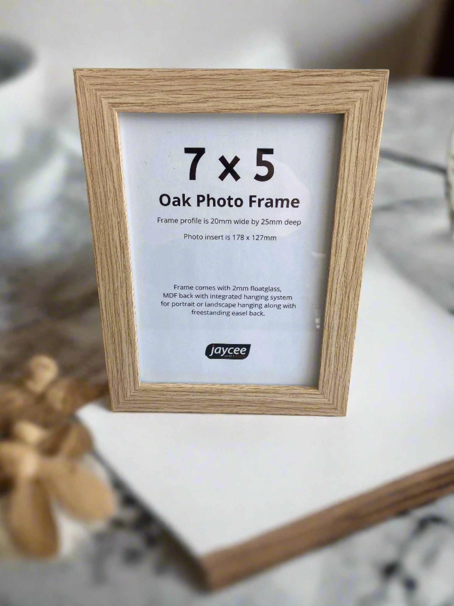 Magnificent Photo Frames Photo Frames Printing - 7x5 Natural Oak Photo Frame1 - Jaycee