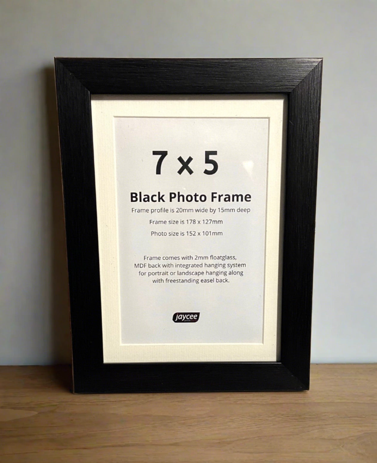 Outstanding Photo Frames Printing - 7x5 Black Photo Frame1 - Jaycee