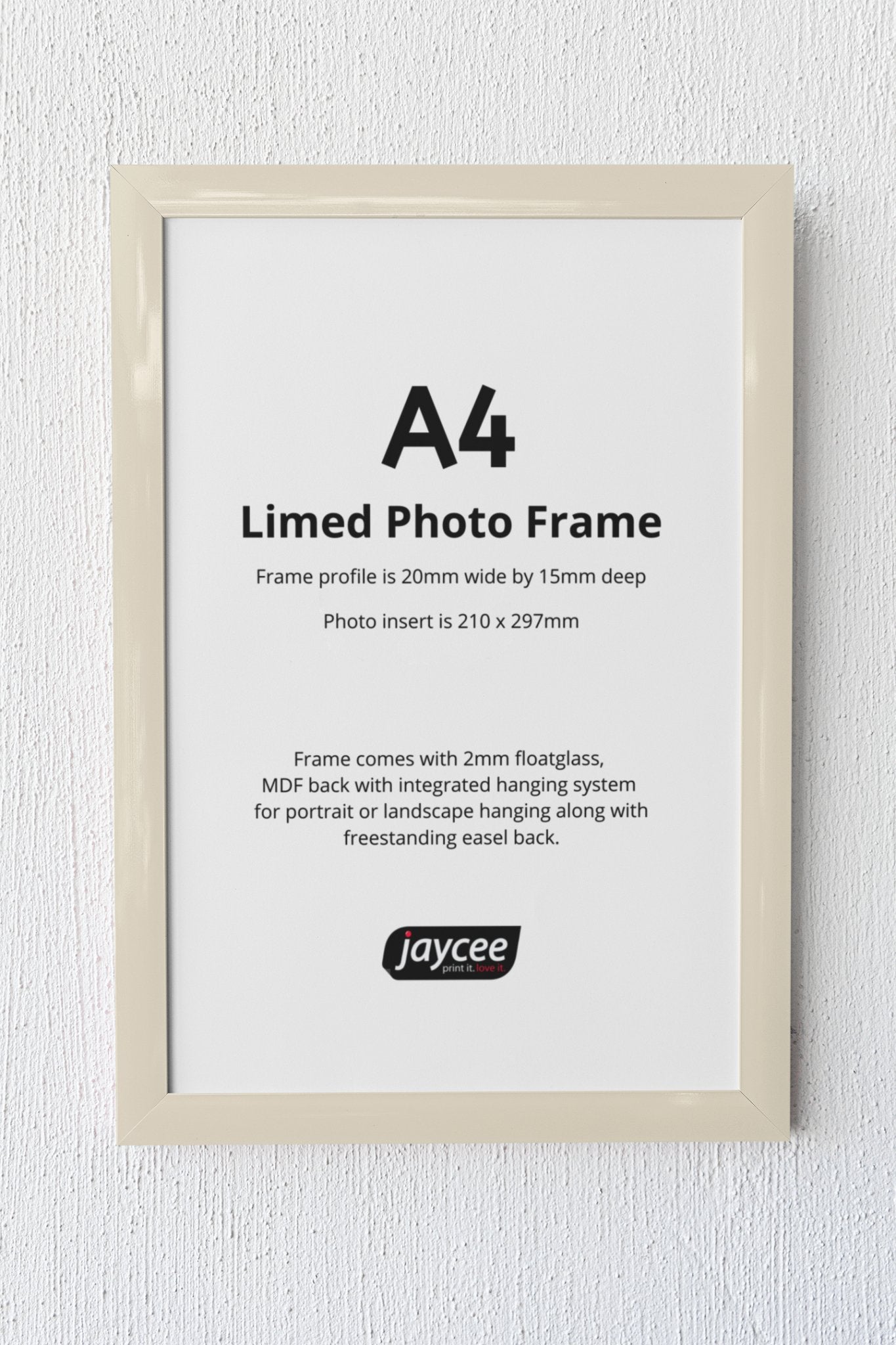 Top Photo Frames Galway - A4 Limed Photo Frame1 - Jaycee