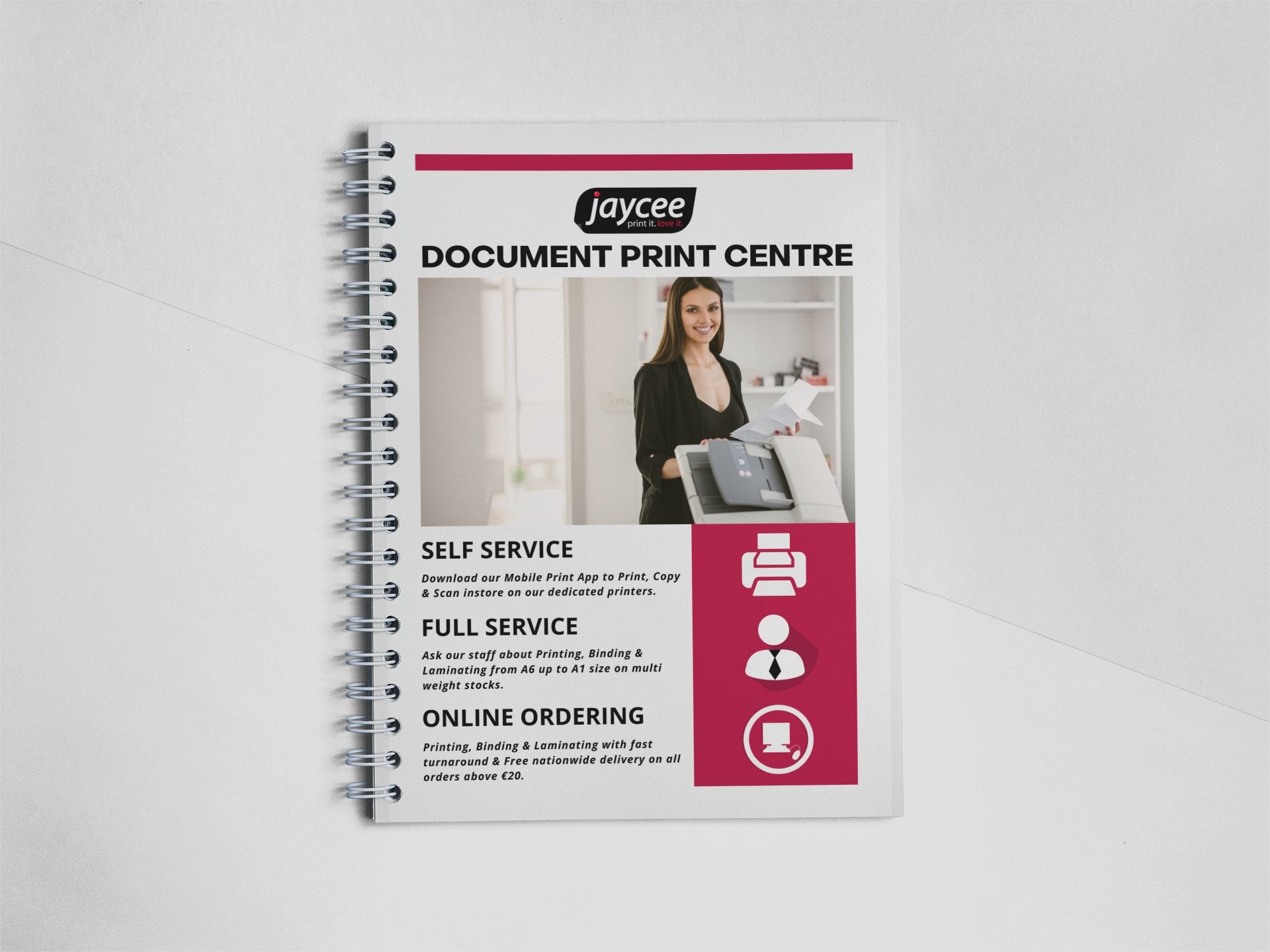 Premier Online Document Printing - A4 Colour Document Print & Binding3 - Jaycee