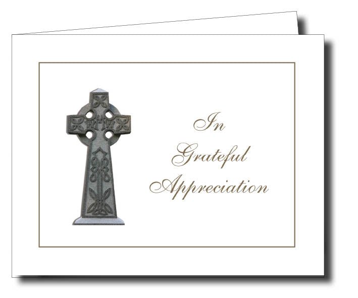 Acknowledgment Card Folded 1458 - Jaycee