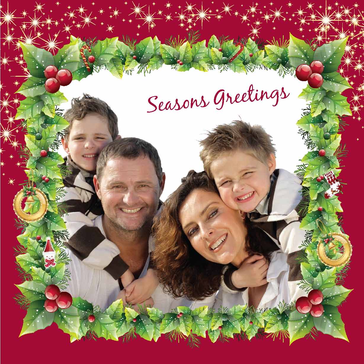 Christmas Card SQ022 photo - Jaycee