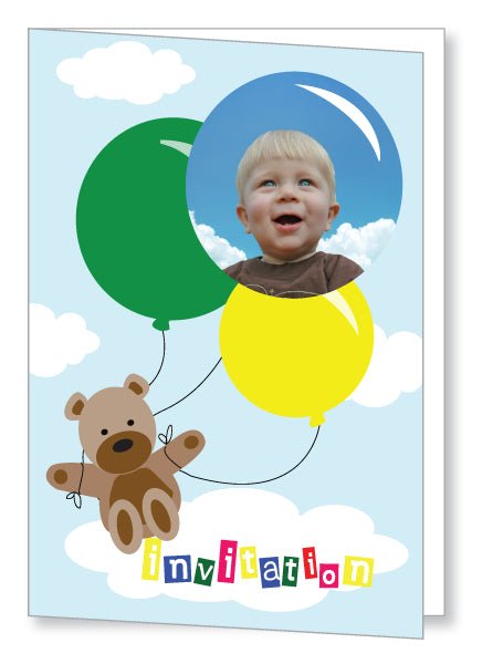 Kids Party Invite 5063 Folded - Jaycee