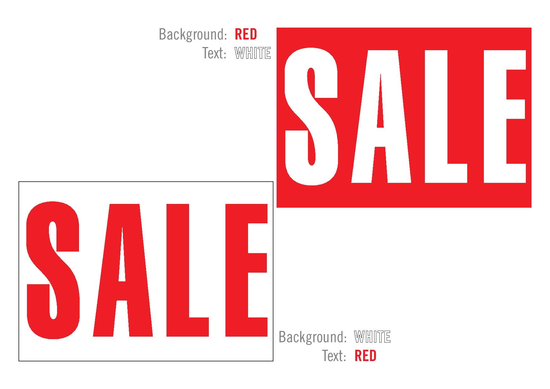 Sale Posters - Jaycee