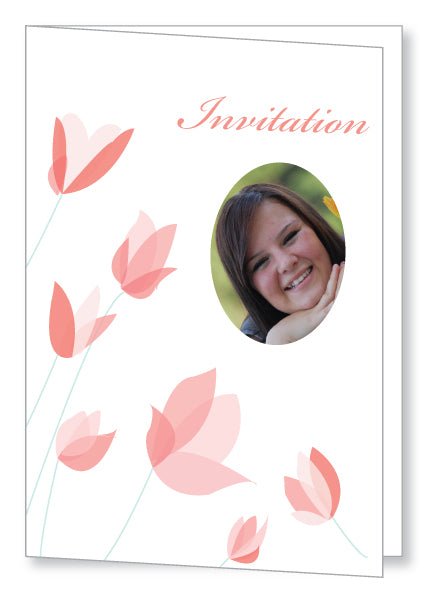 Teen Party Invite 5162 Folded - Jaycee